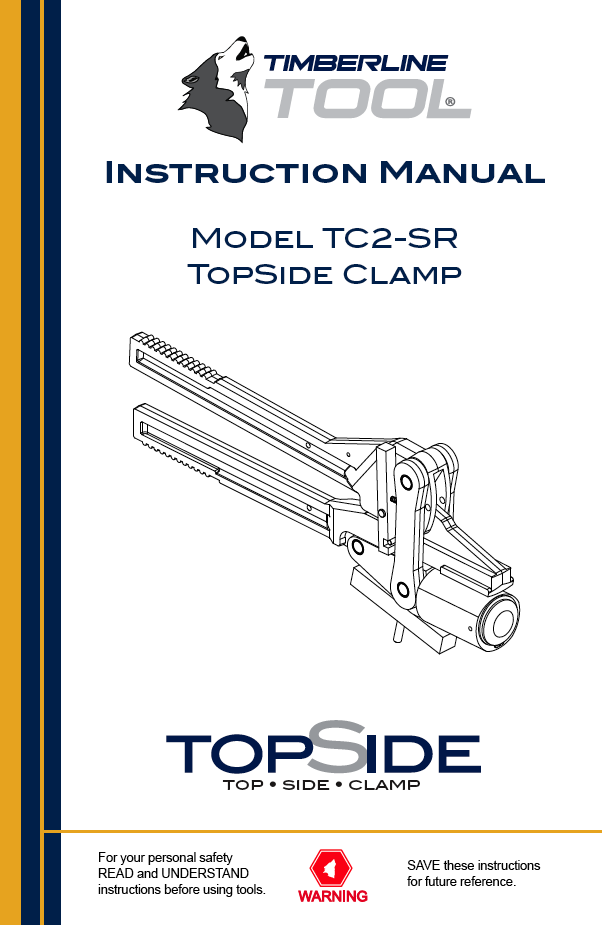 Timberline Tool TC2-SR Manual 
