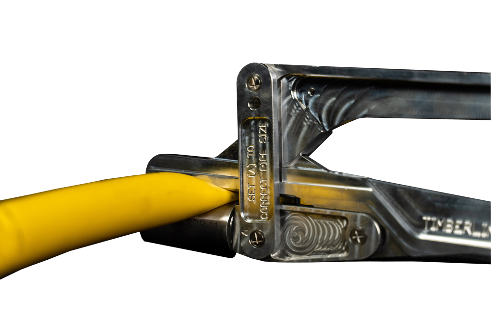 TC1-S allows one person to squeeze-off PE pipe in one simple operation from either above the trench or in the trench.