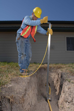 Timberline has developed tools specifically designed for maintaining and repairing plastic pipe in keyhole situations.
